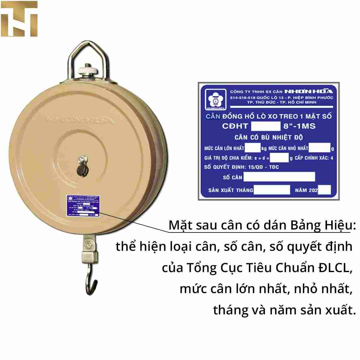 CÂN TREO NHƠN HÒA 8KG